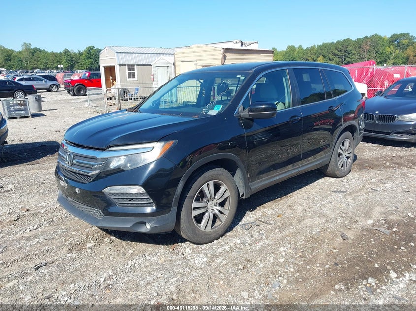 Vin: 5fnyf6h36hb063944, lot: 46615014, honda pilot ex 20172