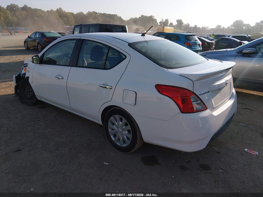 Vin: 3n1cn7ap7jl801339, lot: 46615033, nissan versa 1.6 sv 20183