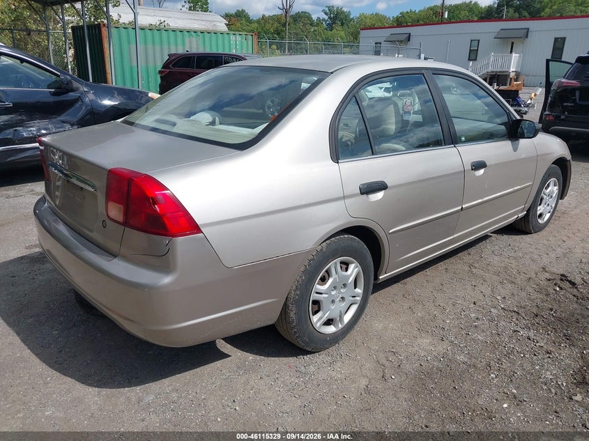 2001 HONDA CIVIC auction photo 4