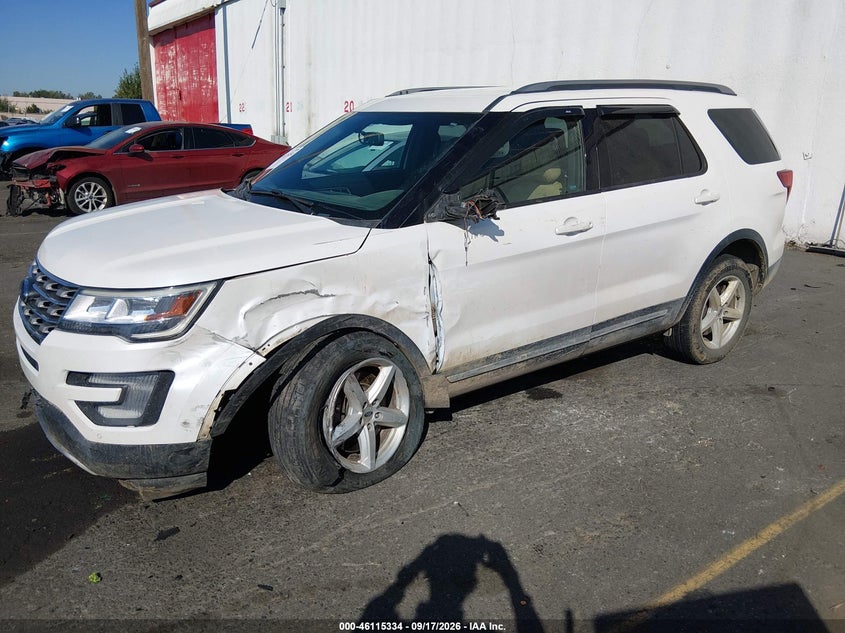 Vin: 1fm5k8d84hgd08138, lot: 46615050, ford explorer xlt 20172