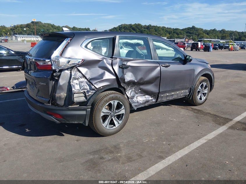 Vin: 2hkrw6h30kh205010, lot: 46615063, honda cr-v lx 20194