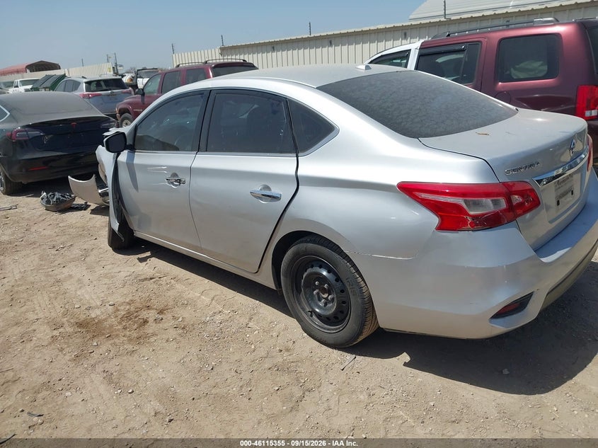 Vin: 3n1ab7ap4hy347967, lot: 46615071, nissan sentra sv 20173