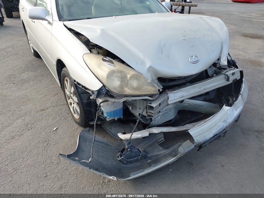 LEXUS ES 330 2004 VIN JTHBA30G645006476