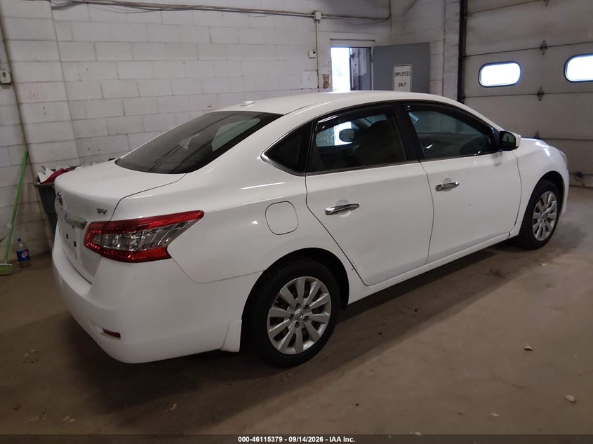 Vin: 3n1ab7ap0fy216130, lot: 46615095, nissan sentra sv 20154