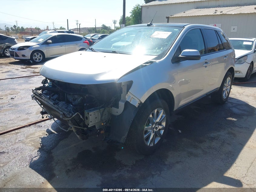 Vin: 2fmdk4jc3dbb11735, lot: 46615111, ford edge sel 20132
