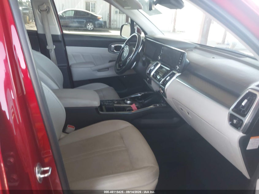 Vin: kndrmdlg3p5131982, lot: 46615141, kia sorento hybrid sx prestige 20232