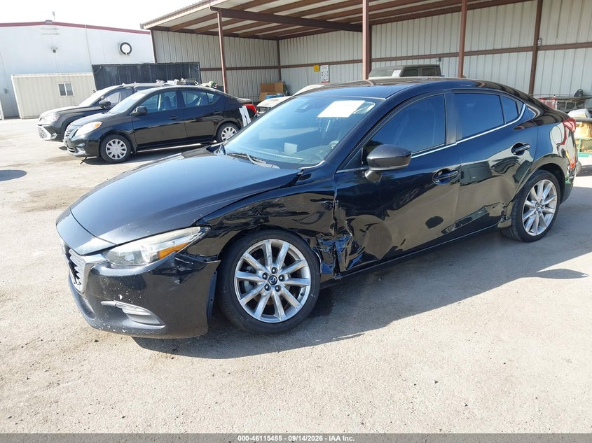 Vin: 3mzbn1v77hm120678, lot: 46615171, mazda mazda3 touring 20172