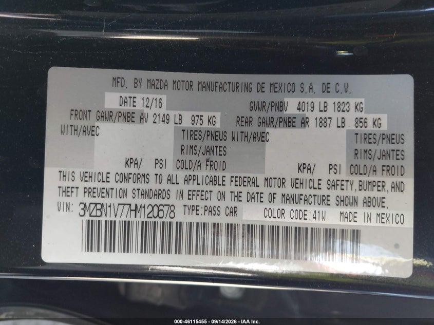 MAZDA MAZDA3 - zdjęcie 9