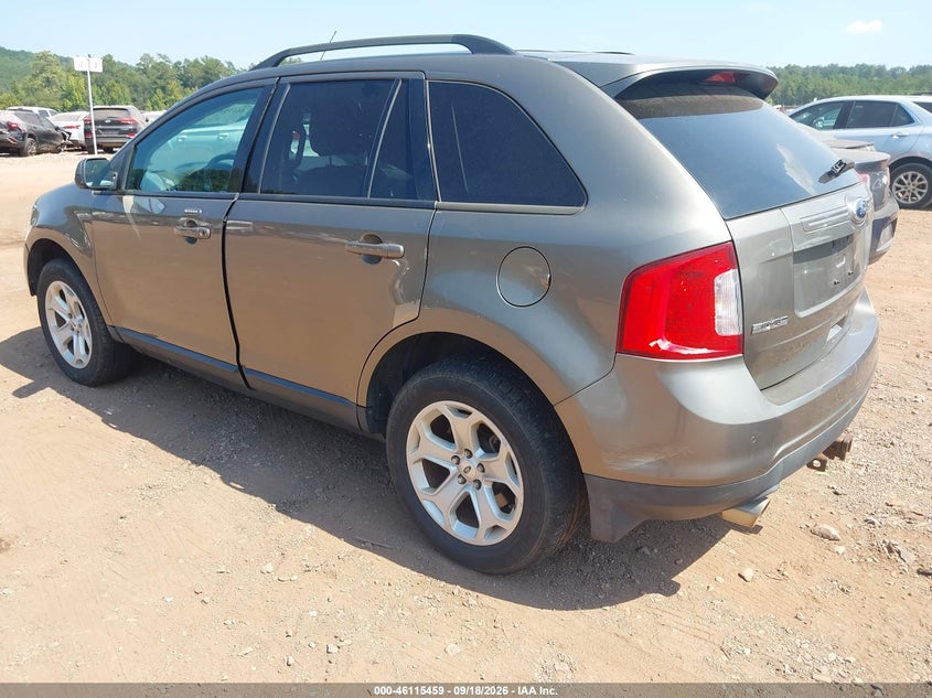 Vin: 2fmdk4jc5dba73327, lot: 46615175, ford edge sel 20133