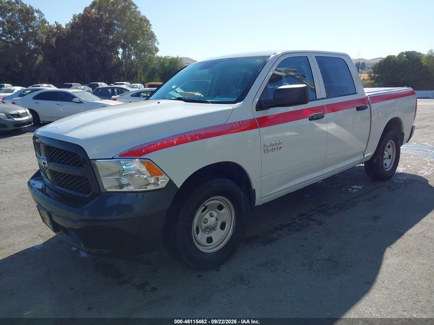 Vin: 1c6rr6kg7js283293, lot: 46615178, ram 1500 tradesman  4x2 5'7 box 20182