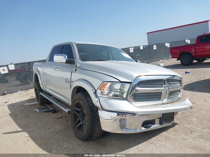 Vin: 1c6rr7lt7js156061, lot: 46615210, ram 1500 lone star silver  4x4 5'7 box 2018 img_1