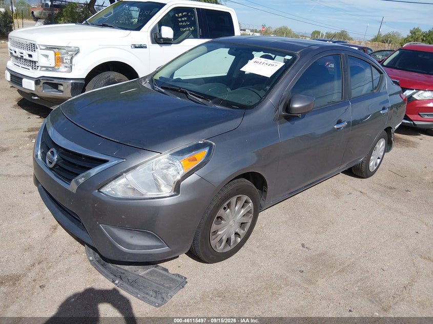 Vin: 3n1cn7ap0gl858409, lot: 46615213, nissan versa 1.6 s/1.6 s+/1.6 sl/1.6 sv 20162