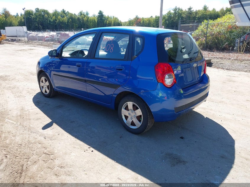 Vin: kl1td6dexab051013, lot: 46615224, chevrolet aveo lt 20103