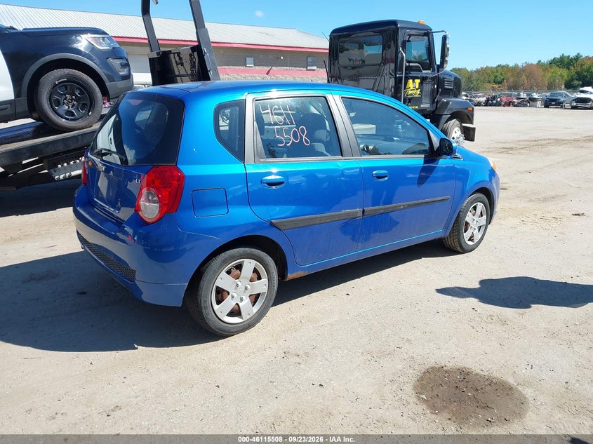 Vin: kl1td6dexab051013, lot: 46615224, chevrolet aveo lt 20104