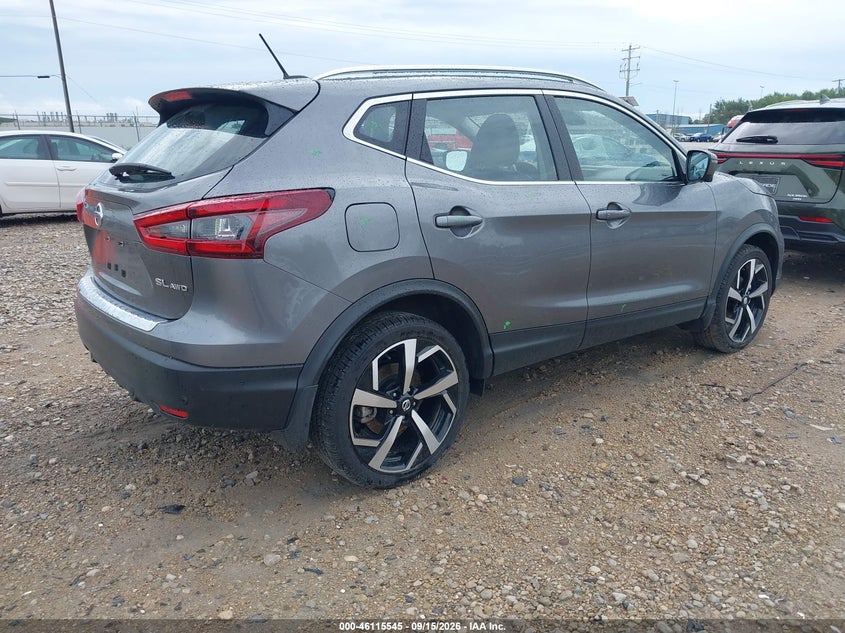 Vin: jn1bj1cw8nw498449, lot: 46615261, nissan rogue sport sl awd xtronic cvt 20224