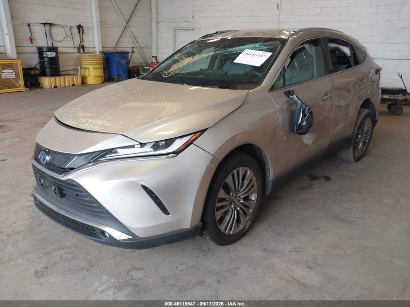 Vin: jteaaaah8pj147713, lot: 46615263, toyota venza xle 20232