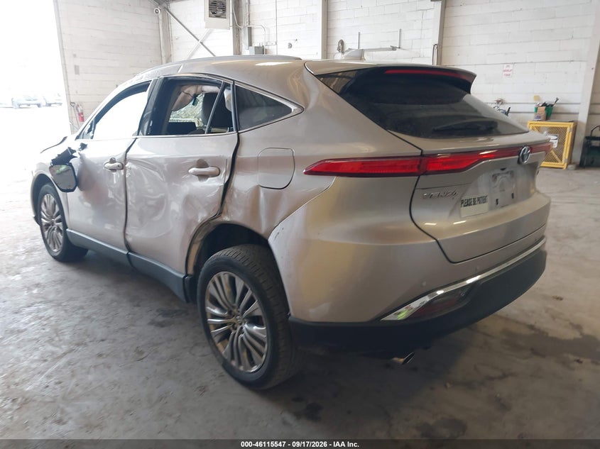 Vin: jteaaaah8pj147713, lot: 46615263, toyota venza xle 20233