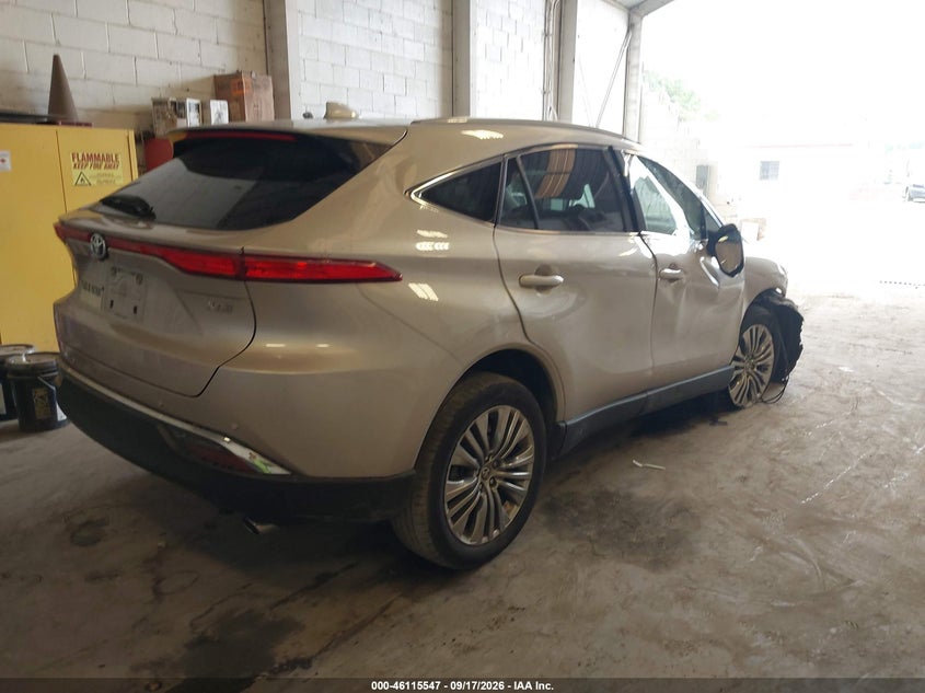 Vin: jteaaaah8pj147713, lot: 46615263, toyota venza xle 20234