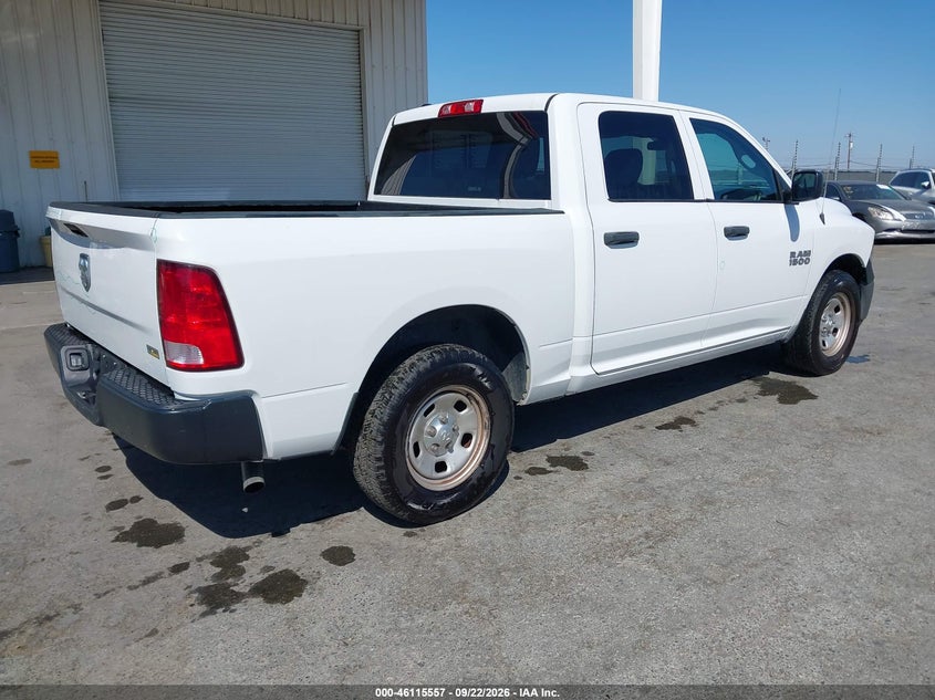 Vin: 1c6rr6kg4js272557, lot: 46615273, ram 1500 tradesman  4x2 5'7 box 20184