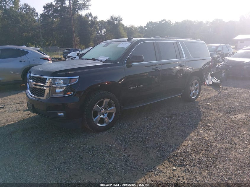 Vin: 1gnschkc1jr390231, lot: 46615280, chevrolet suburban lt 20182