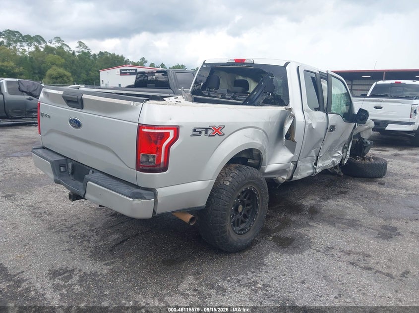 Vin: 1ftex1cp0hkc71091, lot: 46615295, ford f-150 xl 20174