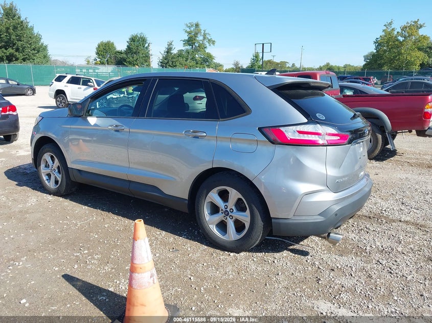 Vin: 2fmpk4g92lbb44930, lot: 46615302, ford edge se 20203