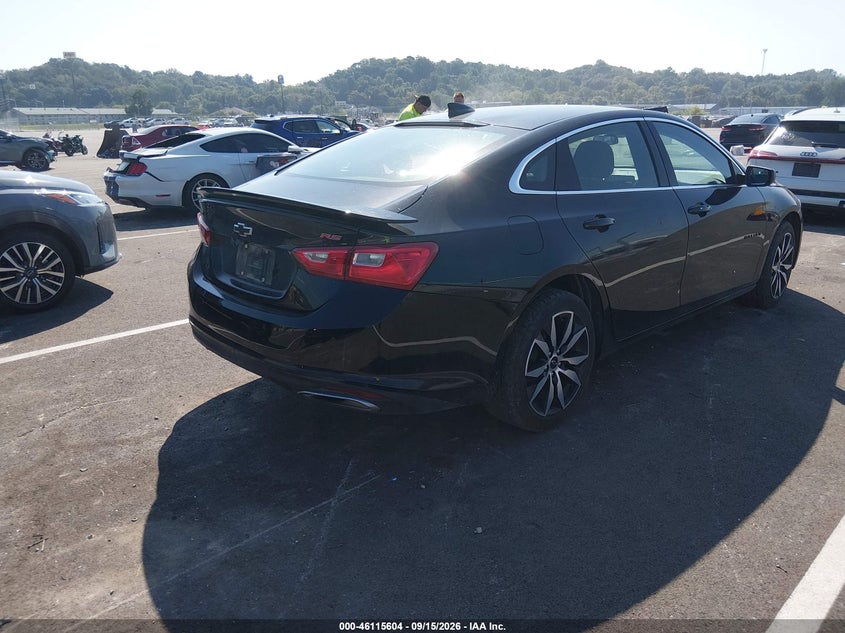 Vin: 1g1zg5st0rf155903, lot: 46615320, chevrolet malibu fwd rs 20244