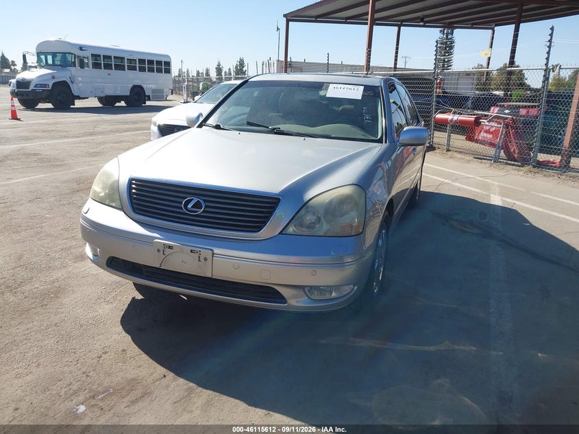 LEXUS LS 430 2002 VIN JTHBN30F320089418