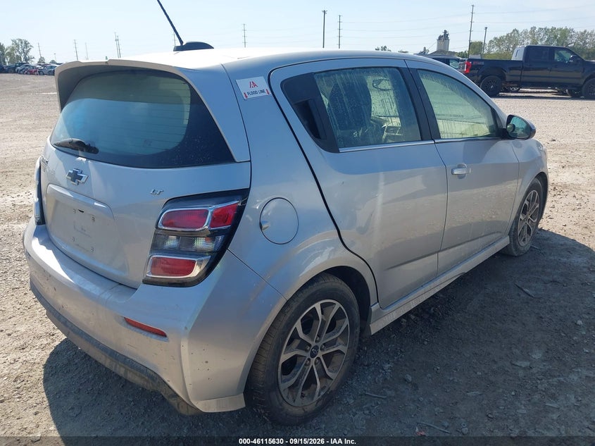 Vin: 1g1jd6sg0j4101208, lot: 46615346, chevrolet sonic lt auto 20184