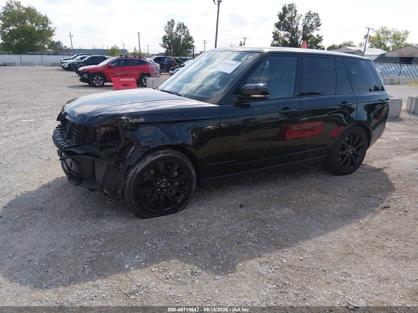 2021 Land Rover Range Rover, Front End, IAAI, VIN SALGS2RU5MA452965 — photo 2