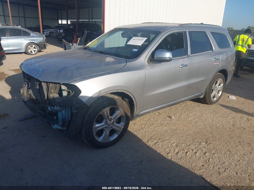 Vin: 1c4rdhag6ec970320, lot: 46615399, dodge durango sxt 20142