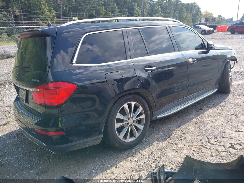 Vin: 4jgdf6ee1ga650446, lot: 46615401, mercedes-benz gl 450 4matic 20164