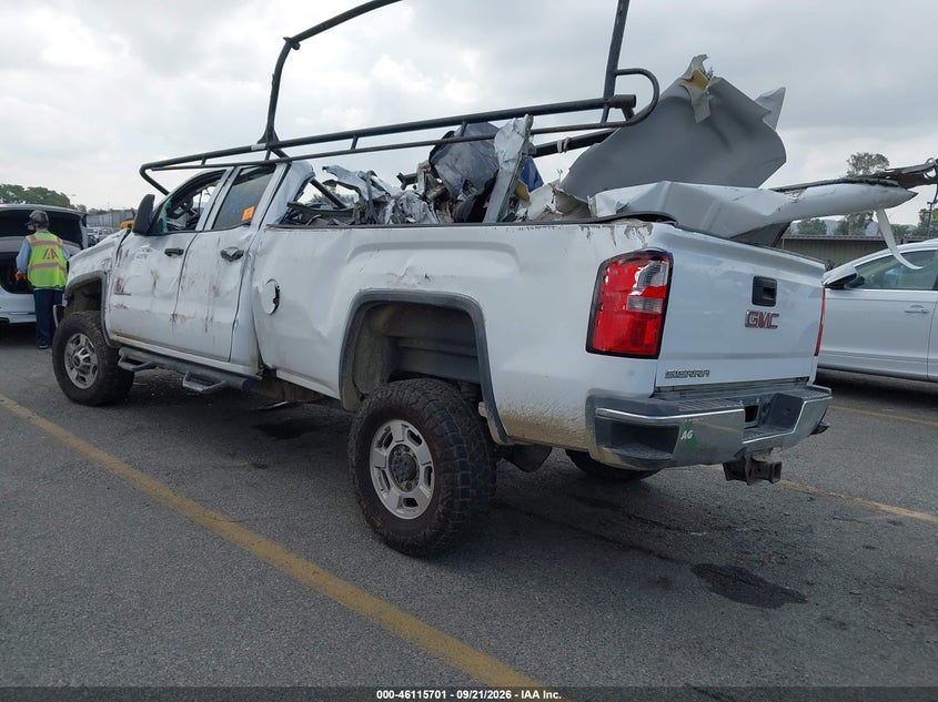 GMC SIERRA 2500HD 2016 VIN 1GT22REG6GZ162234