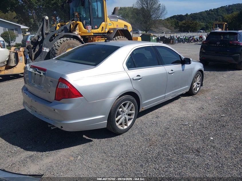 Vin: 3fahp0ja8cr219479, lot: 46615418, ford fusion sel 20124