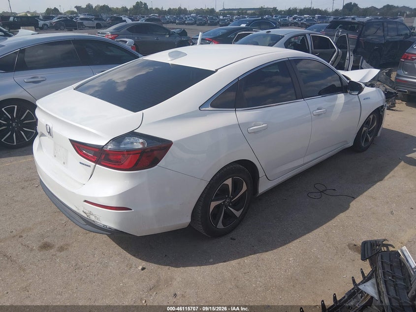 Vin: 19xze4f50me000659, lot: 46615423, honda insight ex 20214