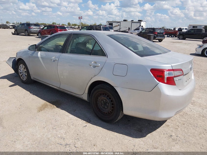 Vin: 4t4bf1fk6dr329324, lot: 46615460, toyota camry le 20133