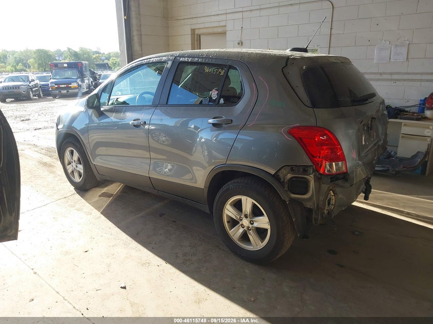 Vin: 3gncjksb6ll207995, lot: 46615464, chevrolet trax fwd ls 20203