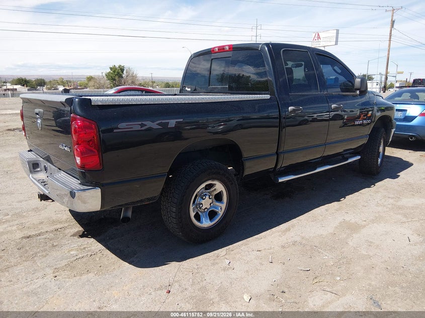 DODGE RAM 1500 2007 VIN 1D7HU18P47J637062