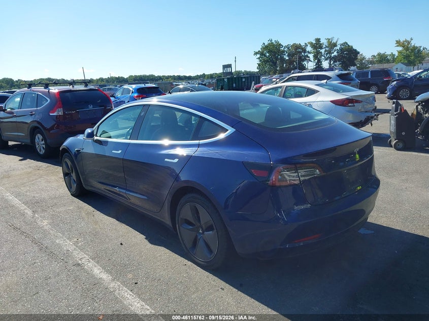 Vin: 5yj3e1ea0jf102679, lot: 46615478, tesla model 3 long range/mid range 20183