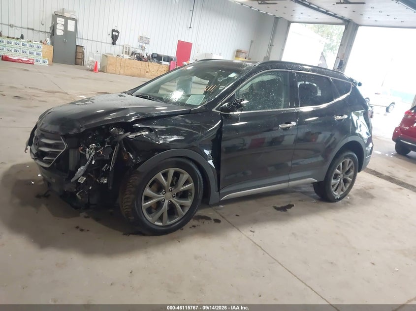 Vin: 5xyzwdla5jg506047, lot: 46615483, hyundai santa fe sport 2.0t ultimate 20182