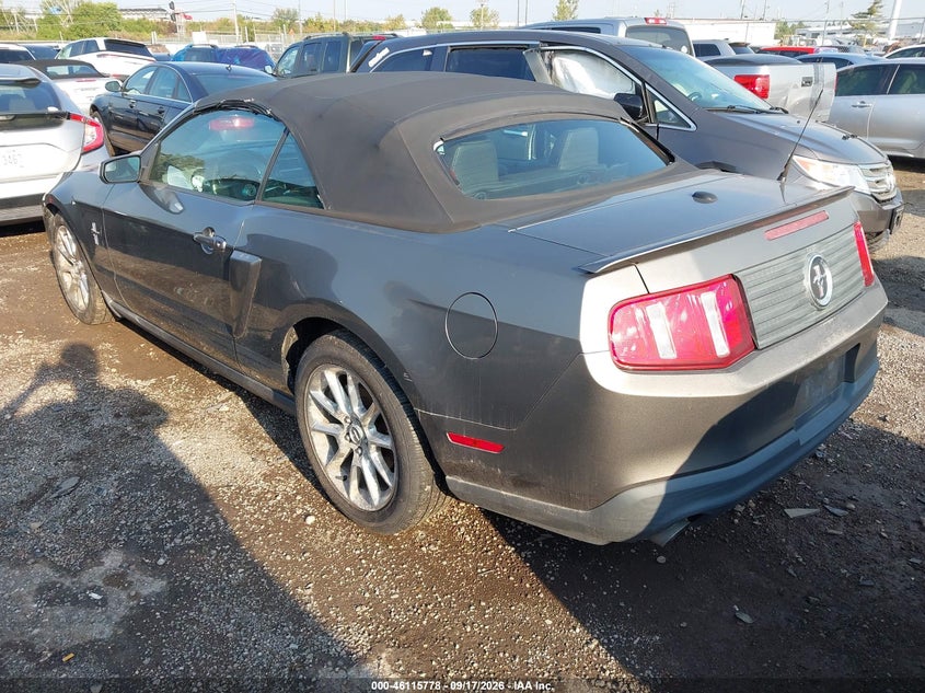 Vin: 1zvbp8em5b5136187, lot: 46615494, ford mustang v6 premium 20113