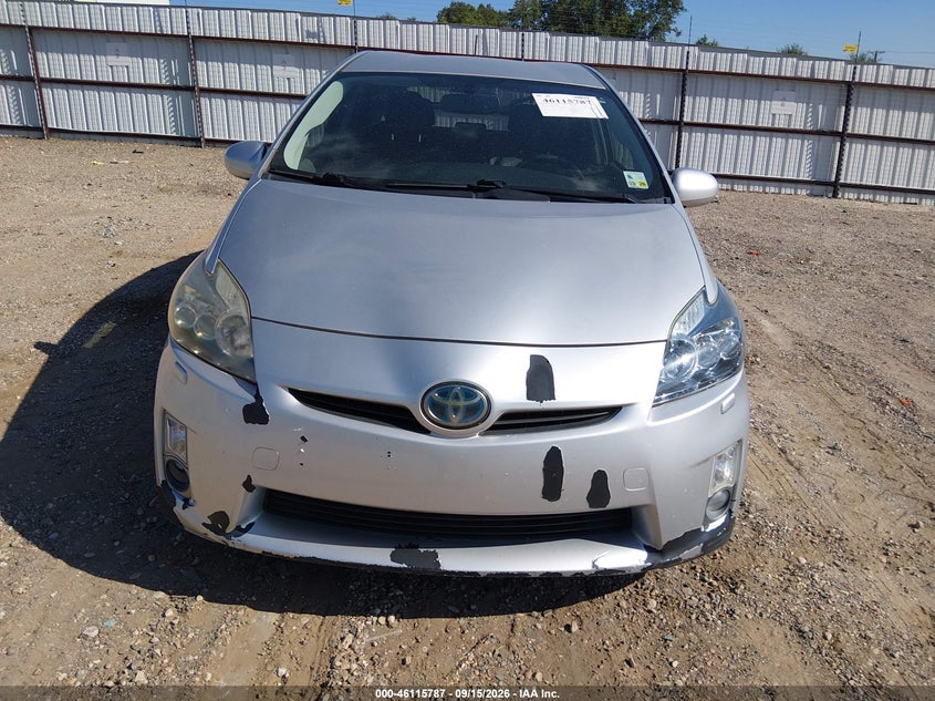 TOYOTA PRIUS 2011 VIN JTDKN3DU9B5306029