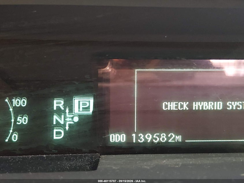 TOYOTA PRIUS 2011 VIN JTDKN3DU9B5306029
