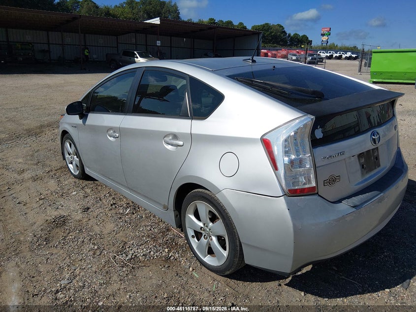 TOYOTA PRIUS 2011 VIN JTDKN3DU9B5306029