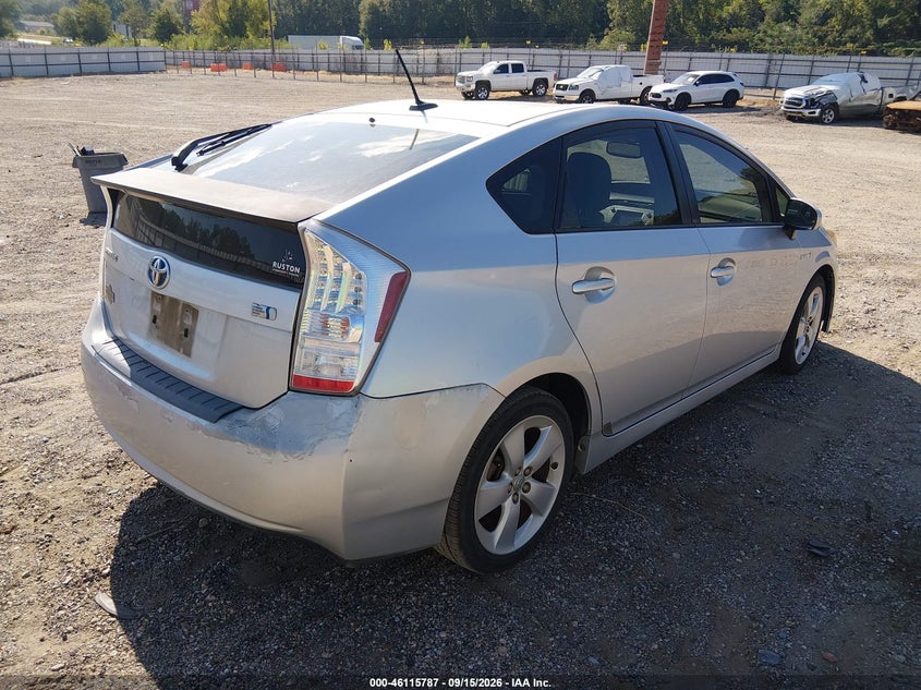 TOYOTA PRIUS 2011 VIN JTDKN3DU9B5306029