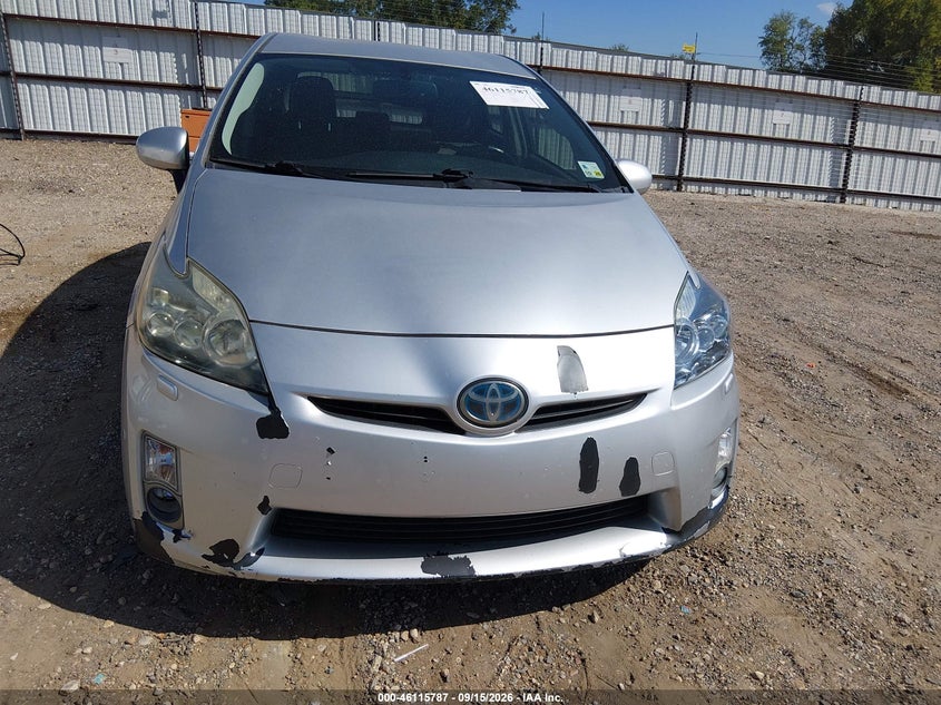 TOYOTA PRIUS 2011 VIN JTDKN3DU9B5306029