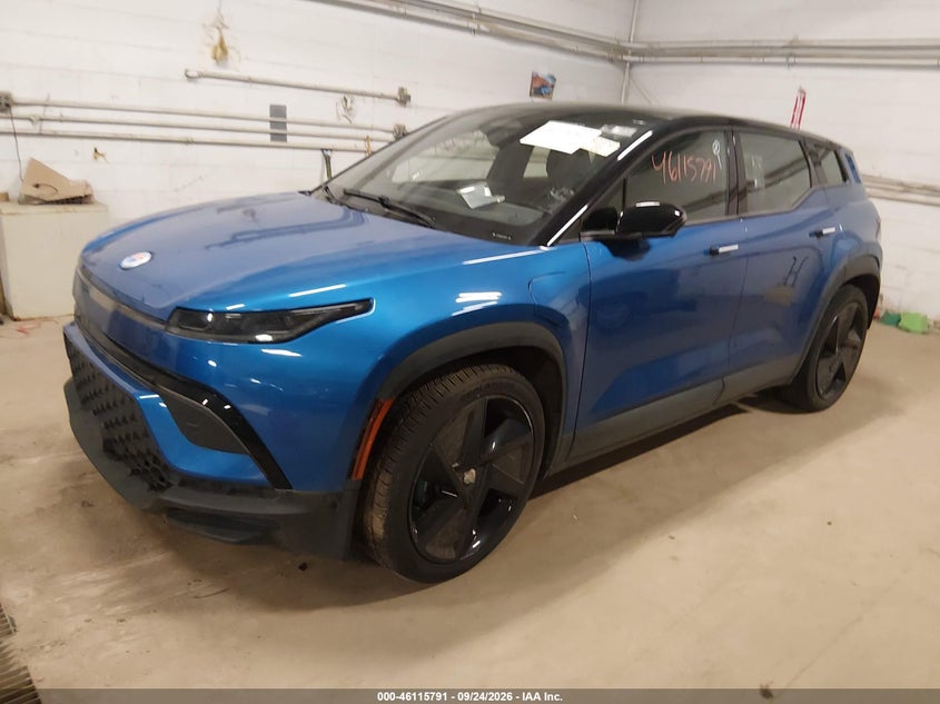 Vin: vcf1zbu26pg006193, lot: 46615506, fisker ocean one 20232