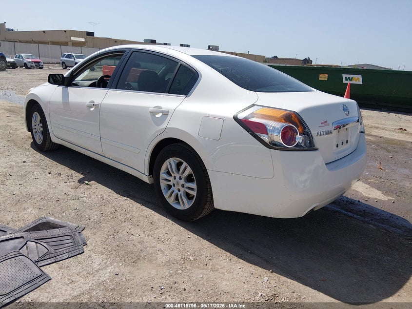Vin: 1n4al2ap6ac107823, lot: 46615512, nissan altima 2.5 s 20103