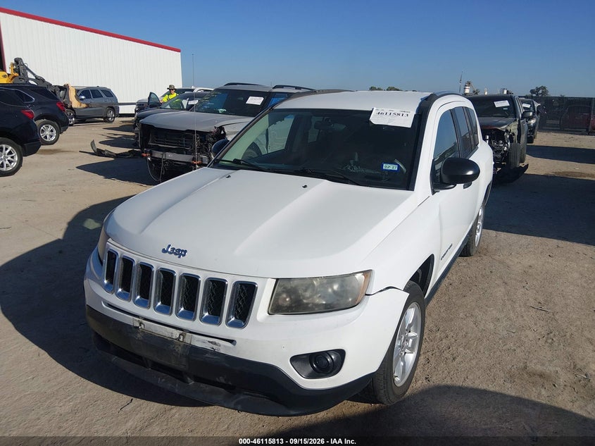 Vin: 1c4njcba5ed723076, lot: 46615529, jeep compass sport 20142