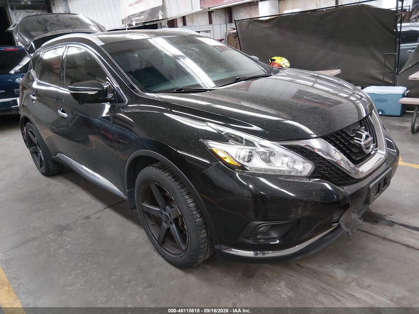 Vin: 5n1az2mh6fn278513, lot: 46615534, nissan murano platinum/s/sl/sv 2015 img_1